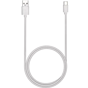 Кабель Gerffins USB-A - Type-C, 1м., белый