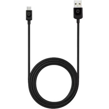 Кабель Gerffins USB-A - Type-C, 3,1A, 2м., черный