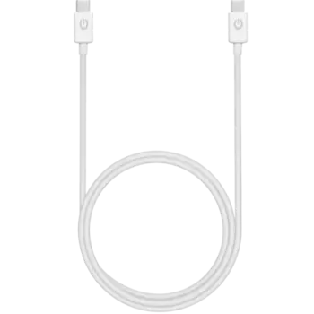Кабель Gerffins USB-C - Type-C, 1м., белый