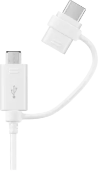 Кабель Samsung Type-C - micro USB, белый