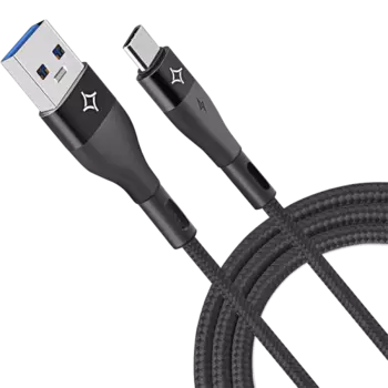 Кабель Stellarway USB A/Type-C 0,5 м, черный