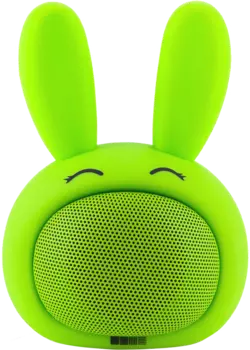 Колонка портативная InterStep Funny Bunny, зеленая