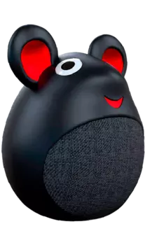 Колонка портативная InterStep Little Mouse, черная