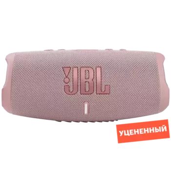 Колонка портативная JBL Charge 5, розовая, уцененный товар