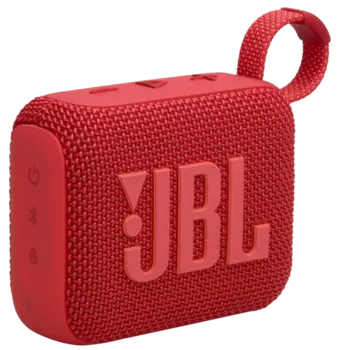Колонка портативная JBL GO 4, красная (JBLGO4RED)