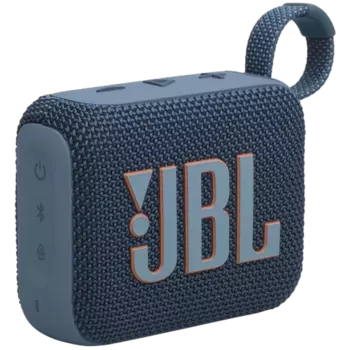 Колонка портативная JBL GO 4, синяя (JBLGO4BLU)