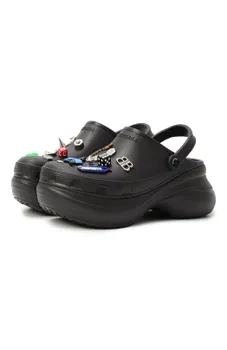 Резиновые сабо Balenciaga x Crocs x Jibbitz Balenciaga
