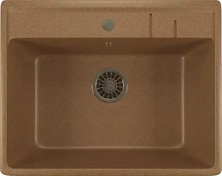 Мойка из искусственного мрамора MIXLINE ML-GM15 49x55 (525105)