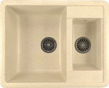 Мойка из искусственного мрамора MIXLINE ML-GM21 48,5x60 (525171)