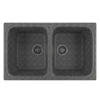 Мойка из искусственного мрамора MIXLINE ML-GM23 49,5x77,5 (525187)