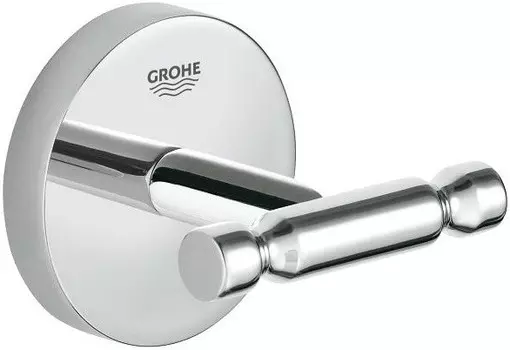 Крючок двойной Grohe BauCosmopolitan 40461001 двойной, для ванны, хром