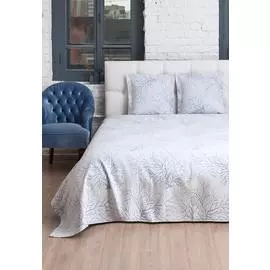 Покрывало Luxberry Coral, белый/голубой 220x240 см
