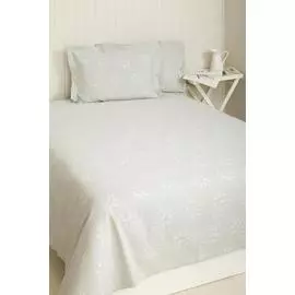 Покрывало Luxberry Flowers голубая мята 150x220 см