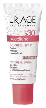 Крем CC для чувствительной кожи лица универсальный тон CC Cream SPF 30