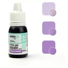 Краситель пищевой Prime-gel, водорастворимый, сиреневый, 10 мл