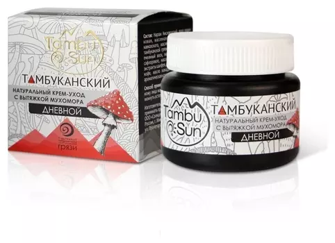 Крем для лица с вытяжкой мухомора Дневной
