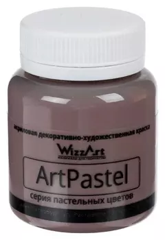 Краска акриловая Pastel 80 мл Wizzart умбра натуральная пастельный Wa20.80