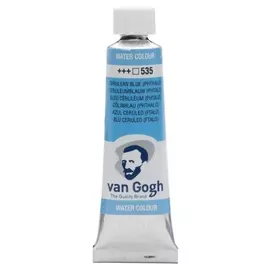 Краска акварельная Van Gogh туба 10мл №535 лазурно-синий фталоциан,20015351