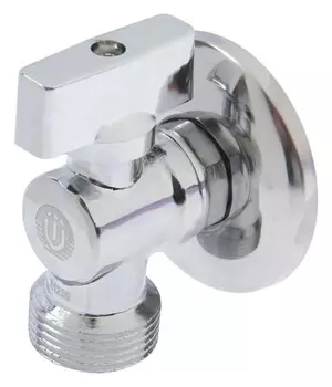Кран шаровой TIM Bl5809, 1/2"Х3/4", угловой, для бытовых приборов, хром