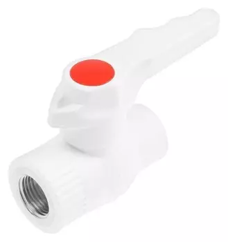 Кран шаровой Valfex, D=20 х 1/2", внутренняя резьба, комбинированный, полипропиленовый