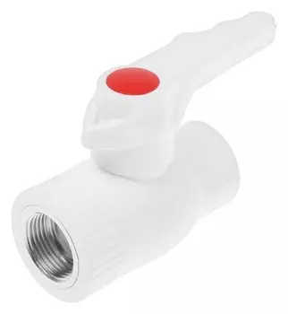 Кран шаровой Valfex, D=25 х 3/4", внутренняя резьба, комбинированный, полипропиленовый