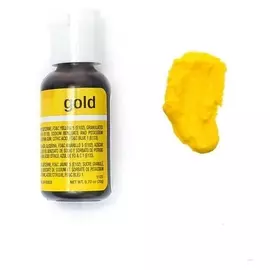 Краска золотая гелевая Gold Liqua-gel Chefmaster, 20 гр. 5123