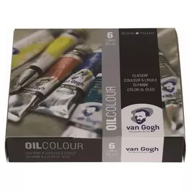 Краски масляные Van Gogh стартовый 6цвx20мл, 2821406