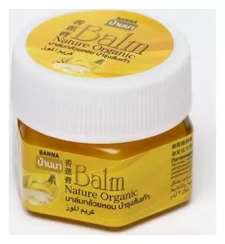 Крем-бальзам органический Banna Balm Nourishing Heel Nature от трещин на пятках и ступнях ног