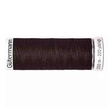 01 Нить Sew-all для всех материалов, 200м, 100% п/э Gutermann 748277 (769 средне-коричневый)
