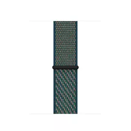 Спортивный браслет Apple Nike Sport Loop, «невероятная заря/зелёная пучина» (для корпуса 40 мм)