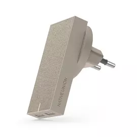 Зарядное устройство сетевое Native Union Smart Charger Dual, бежевый