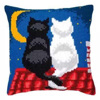 PN-0008598 Подушка Vervaco 'Счастье' 40x40см