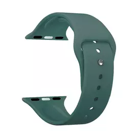 Ремешок Deppa Band Silicone для Apple Watch 42/44 mm, силиконовый, цвет: зеленый