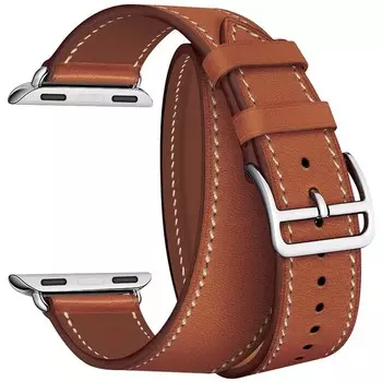 Ремешок Lyambda Meridiana 38/40/41mm, Кожа, коричневый