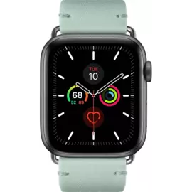 Ремешок Native Union для Apple Watch 44mm, Кожа, светло-зеленый