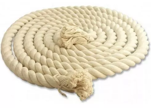 Канат для лазания D=50 мм L=1 м Ellada М894