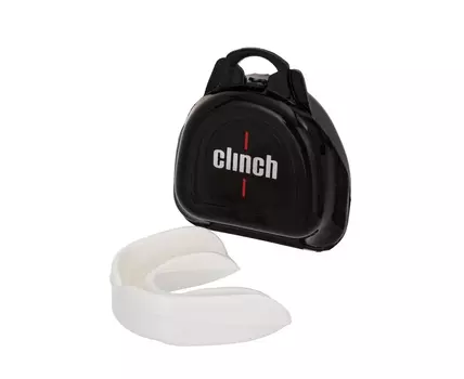 Капа одночелюстная Clinch Olimp Single Layer Mouthguard C501 белый