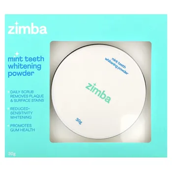 Zimba, Порошок для отбеливания зубов с мятой, 30 г