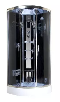 Душевая кабина Niagara Ultra 90x90 NG-901-01 низкий поддон, стекло тонированное, профиль хром