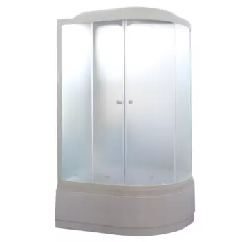 Душевая кабина Parly Effect 120х80 EF1221L левая, стекло матовое, профиль белый