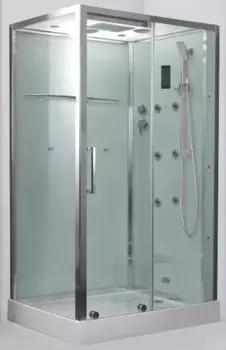 Душевая кабина Acquazzone Viktoria 120 L с паром
