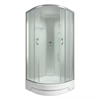 Душевая кабина Erlit 100х100 см Comfort ER351026-C3-RUS профиль хром