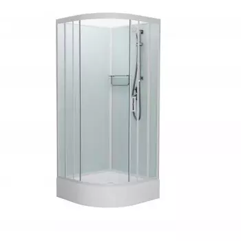 Душевая кабина Frank F400/1 White 100x100 без крыши