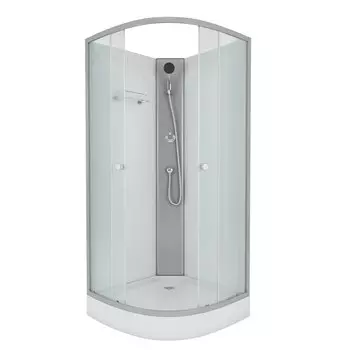 Душевая кабина Niagara Eco NG-4301-14BK 90x90 без крыши