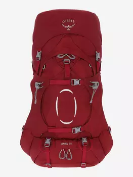 Рюкзак женский Osprey Ariel, 55 л, Красный
