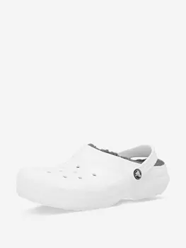 Сабо детские Crocs Classic Lined, Белый