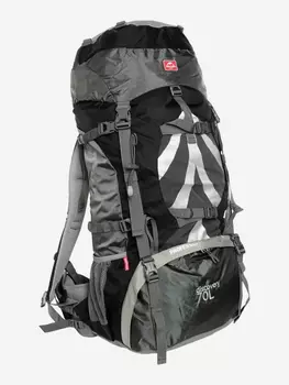 Рюкзак Naturehike NH70B070-B 70L черно-серый, Черный