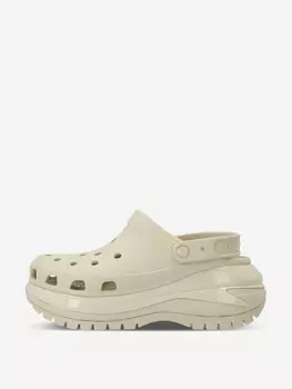Сабо женские Crocs Mega Crush Clog, Бежевый