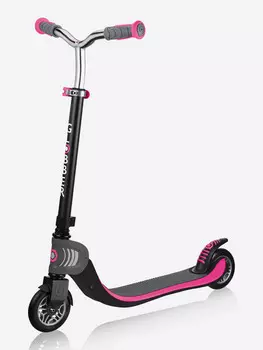 Самокат 2-х колесный детский Globber Flow 125 Foldable, Черный
