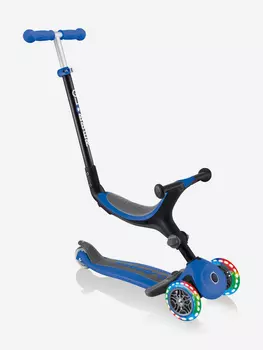Самокат Globber GO UP FOLDABLE PLUS LIGHTS, Синий